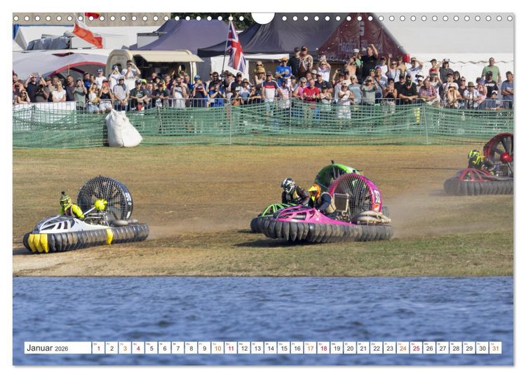Produktbild: Hovercraft Formel 1 Weltmeisterschaft (Wandkalender 2026 DIN A3 quer), CALVENDO Monatskalender
