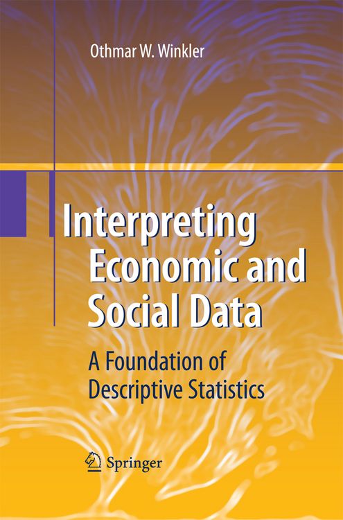 Produktbild: Interpreting Economic and Social Data