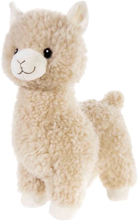 Produktbild: Heunec 324374 - Lama stehend hellbraun, Pl&uuml;schtier, 28cm