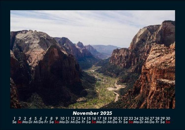 Produktbild: Bergige Welten 2025 Fotokalender DIN A5