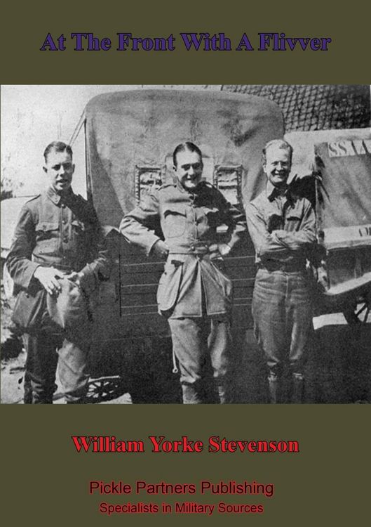 Produktbild: At The Front In A Flivver [Illustrated Edition]