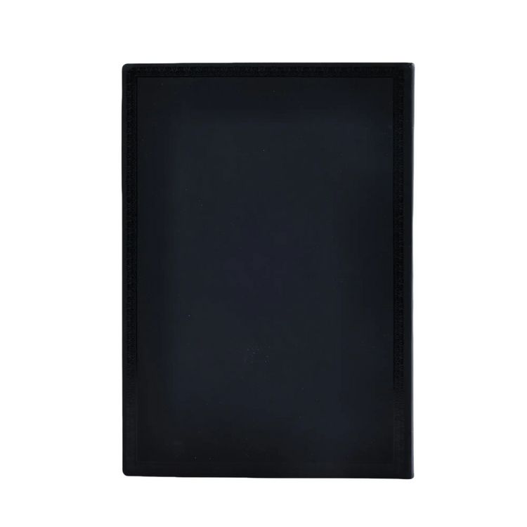 Produktbild: Softcover Notizbuch, Black Edition Schlicht, Midi, Liniert