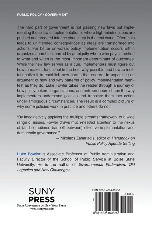Produktbild: Democratic Policy Implementation in an Ambiguous World