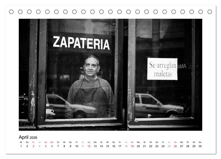 Produktbild: Bilbao - Bilder einer Stadt (Tischkalender 2026 DIN A5 quer), CALVENDO Monatskalender