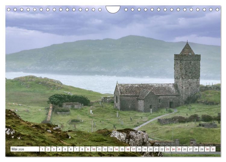 Produktbild: Schottlands wilde Inseln (Wandkalender 2026 DIN A4 quer), CALVENDO Monatskalender