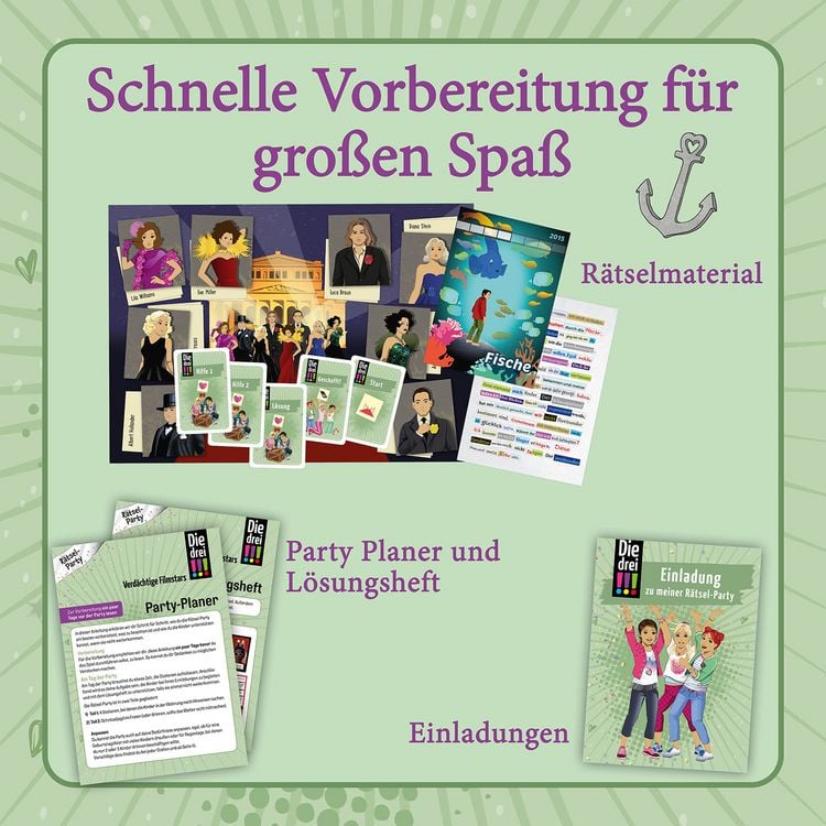 Produktbild: Die drei !!! R&auml;tsel-Party