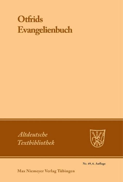 Produktbild: Otfrids Evangelienbuch