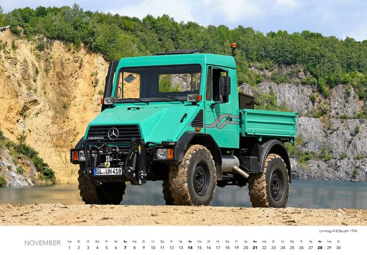 Produktbild: Unimog Klassiker Kalender 2027