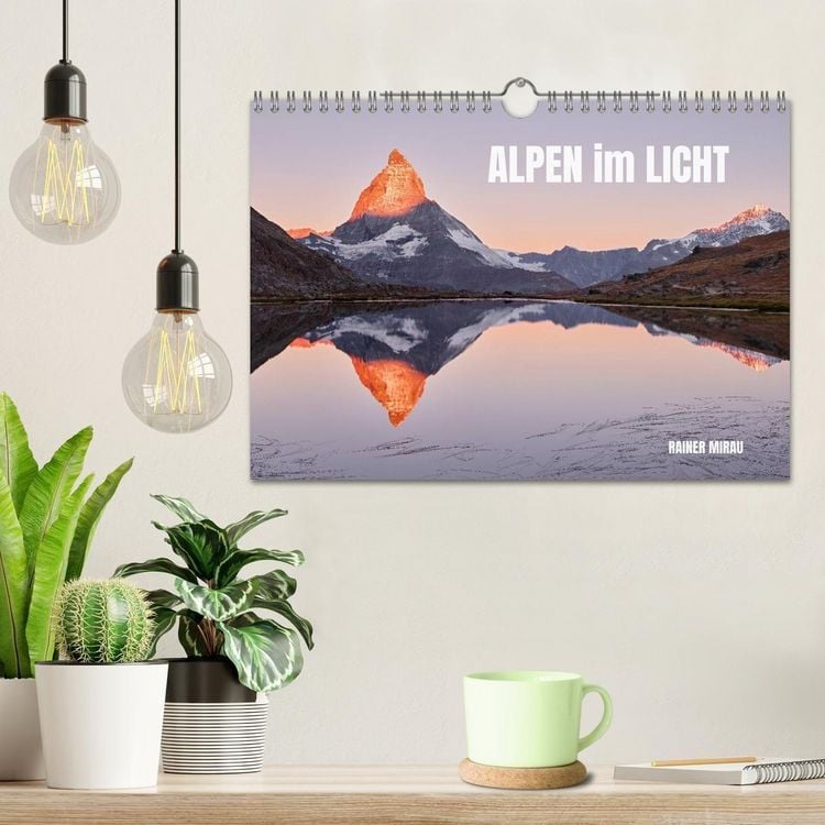 Produktbild: Alpen im Licht (Wandkalender 2027 DIN A4 quer), CALVENDO Monatskalender