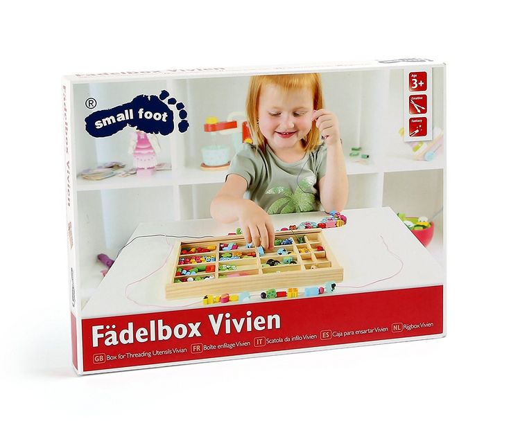 Small foot 2465 - Fädelbox aus Holz