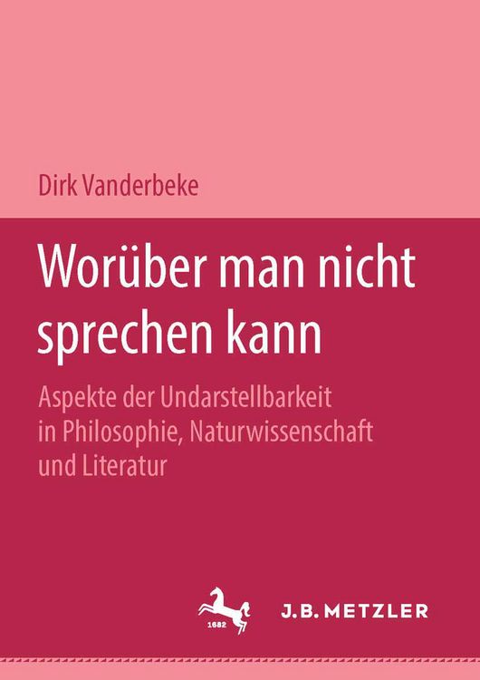 Produktbild: Wor&uuml;ber man nicht sprechen kann