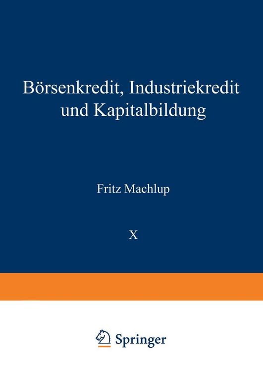 Produktbild: B&ouml;rsenkredit, Industriekredit und Kapitalbildung
