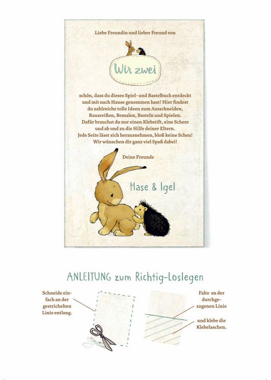 Produktbild: Basteln & Spielen mit Wir zwei - F&uuml;r kleine K&uuml;nstler