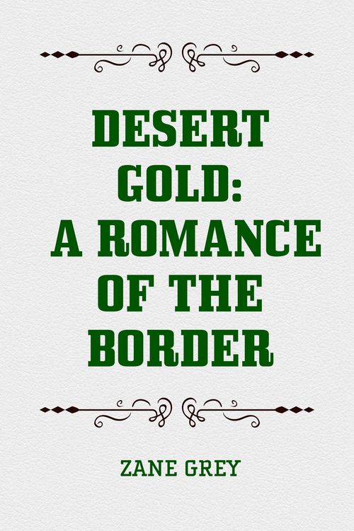 Produktbild: Desert Gold: A Romance of the Border