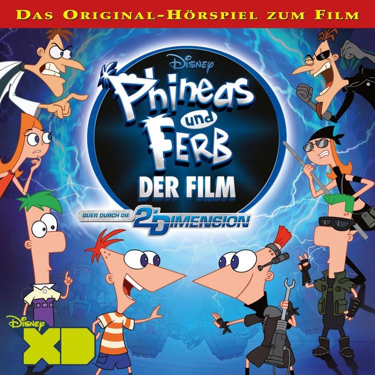 Produktbild: Phineas und Ferb Der Film: Quer durch die 2. Dimension (H&ouml;rspiel zum Disney Film)