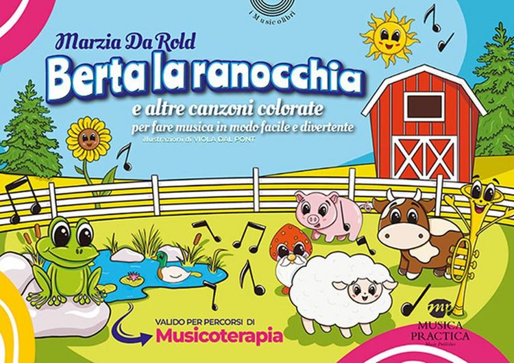 Produktbild: Berta la ranocchia e altre canzoni colorate per fare musica in modo facile e divertente