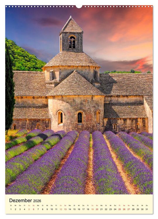 Produktbild: Provence Lavendel Paradies (Wandkalender 2026 DIN A2 hoch), CALVENDO Monatskalender