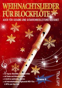 Produktbild: Weihnachtslieder f&uuml;r Blockfl&ouml;te - B-Ware!
