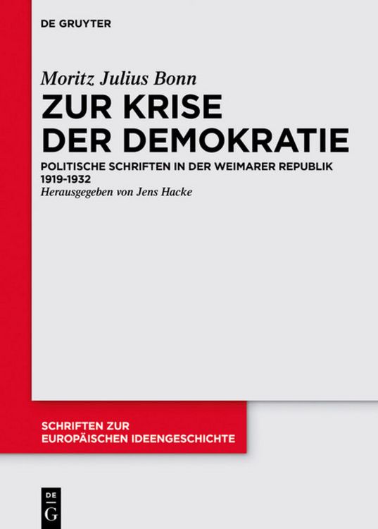 Produktbild: Zur Krise der Demokratie