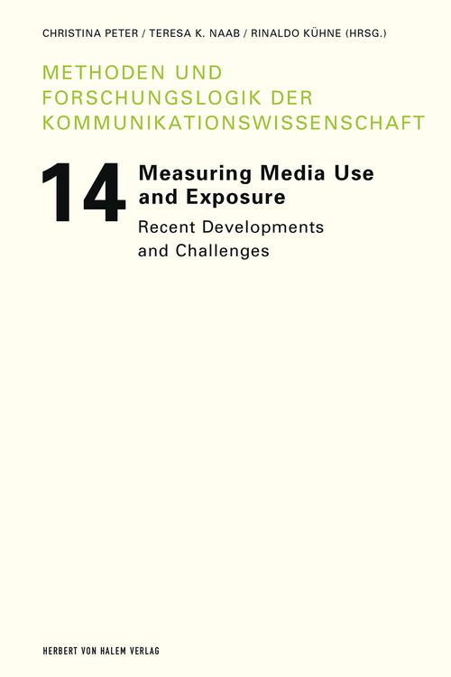 Produktbild: Measuring Media Use and Exposure