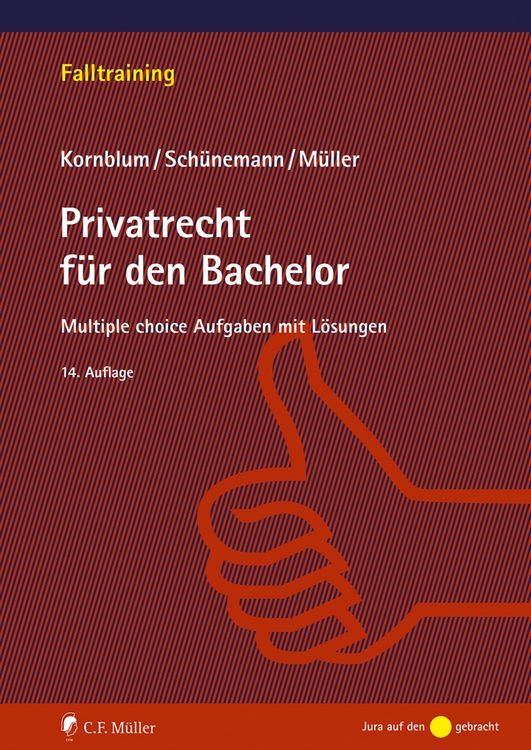 Produktbild: Privatrecht f&uuml;r den Bachelor