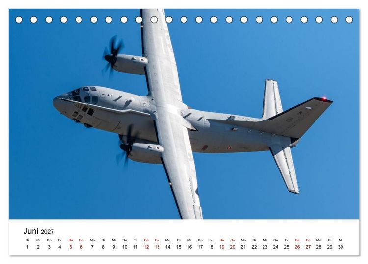 Produktbild: Milit&auml;rflieger (Tischkalender 2027 DIN A5 quer), CALVENDO Monatskalender