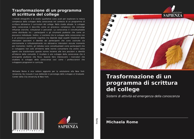 Produktbild: Trasformazione di un programma di scrittura del college