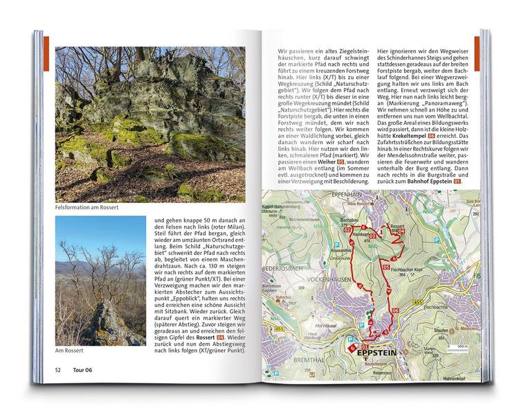 Produktbild: KOMPASS Wanderf&uuml;hrer Taunus, Naturpark Taunus, Naturpark Rhein-Taunus, Lahn-Taunus, 60 Touren mit Extra-Tourenkarte
