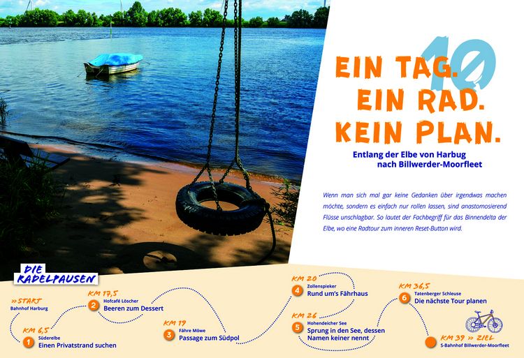 Produktbild: DUMONT Radelzeit in und um Hamburg