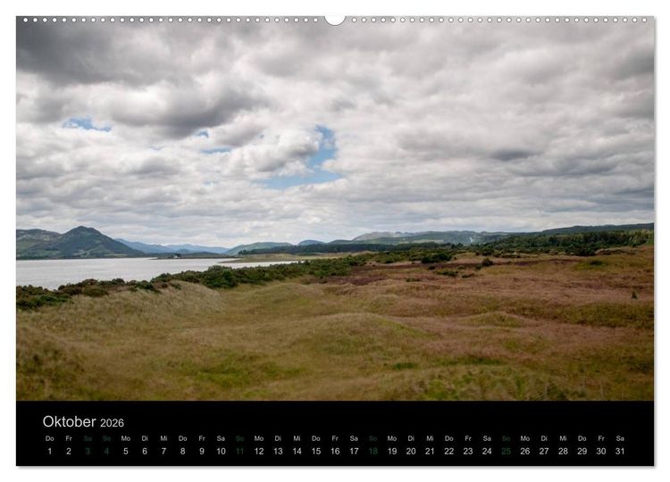 Produktbild: Schottland Highlands und Ostk&uuml;ste (hochwertiger Premium Wandkalender 2026 DIN A2 quer), Kunstdruck in Hochglanz