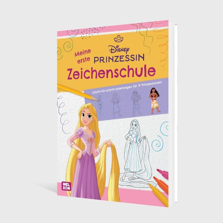 Produktbild: Disney Prinzessin: Meine erste Zeichenschule