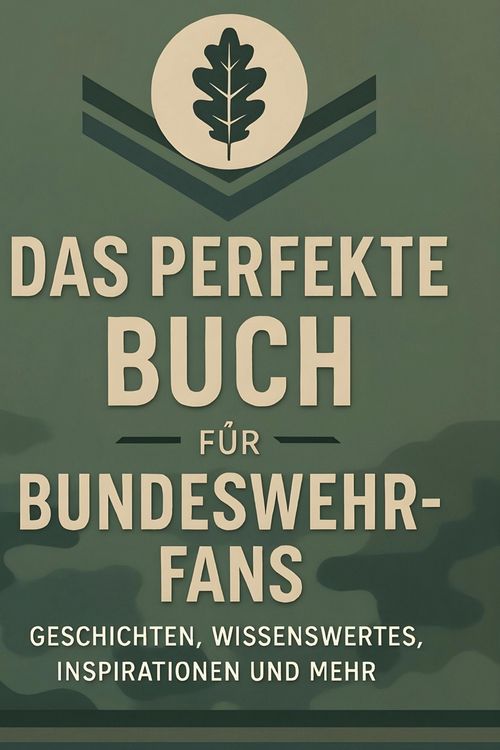 Produktbild: Das perfekte Buch f&uuml;r Bundeswehr-Fans