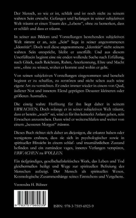 Produktbild: Erwachen zum wirklichen Sein
