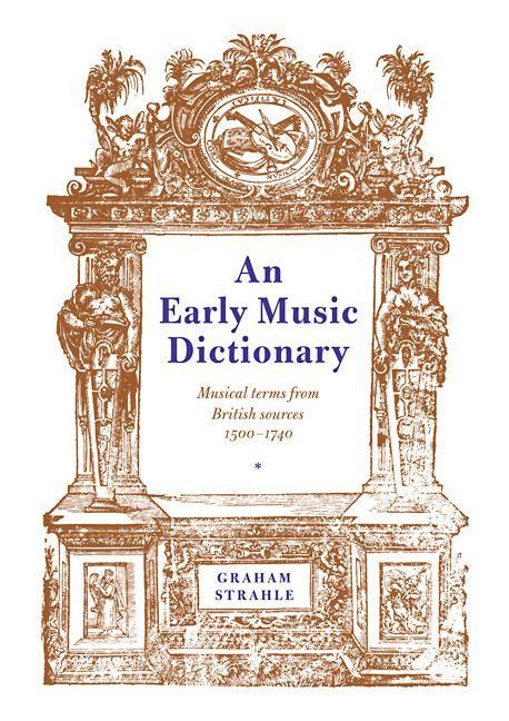 Produktbild: An Early Music Dictionary