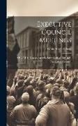 Produktbild: Executive Council Meetings; 1987 08/20/87 46 items