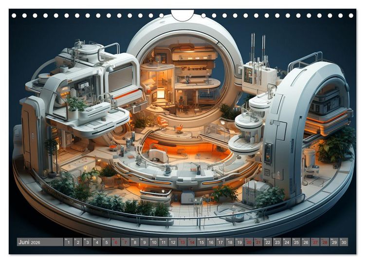 Produktbild: R&auml;ume f&uuml;r kleine Entdecker (Wandkalender 2026 DIN A4 quer), CALVENDO Monatskalender