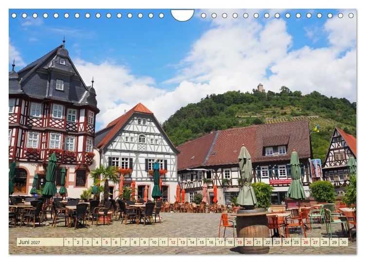 Produktbild: Heppenheim im Laufe der Jahreszeiten (Wandkalender 2027 DIN A4 quer), CALVENDO Monatskalender