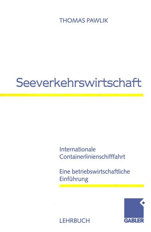 Produktbild: Seeverkehrswirtschaft
