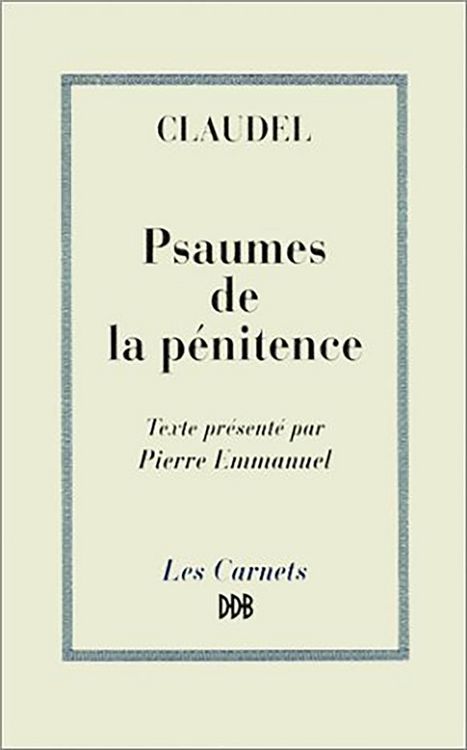 Produktbild: Psaumes de la p&eacute;nitence