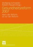 Produktbild: Gesundheitsreform 2007