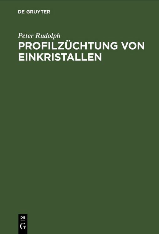 Produktbild: Profilz&uuml;chtung von Einkristallen