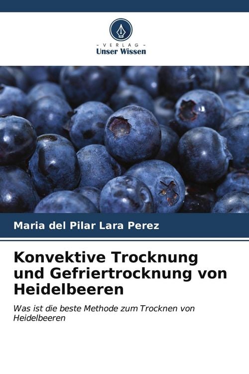 Produktbild: Konvektive Trocknung und Gefriertrocknung von Heidelbeeren
