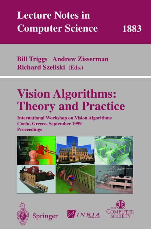 Produktbild: Vision Algorithms: Theory and Practice