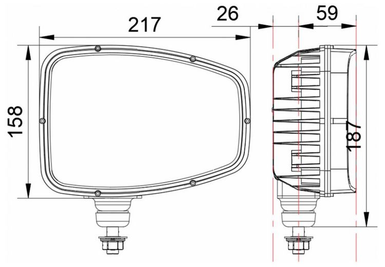 Produktbild: KAMAR Frontscheinwerfer L3431 L3431 LED vorne