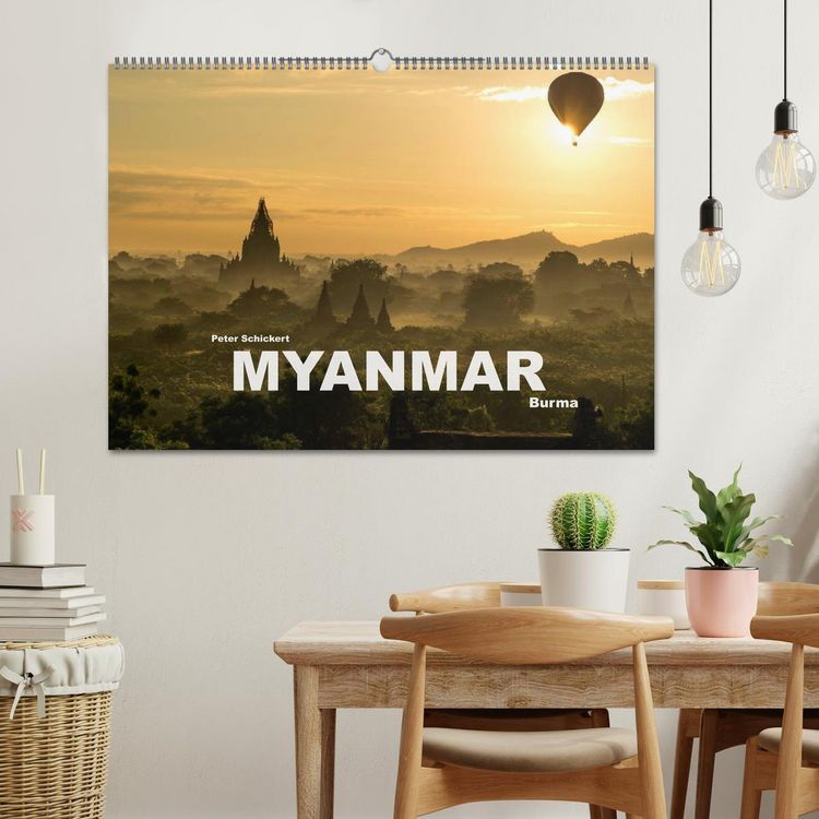 Produktbild: Myanmar - Burma (Wandkalender 2026 DIN A2 quer), CALVENDO Monatskalender