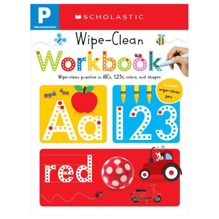 Produktbild: Pre-K Wipe-Clean Workbook: Scholastic Early Learners (Wipe-Clean)