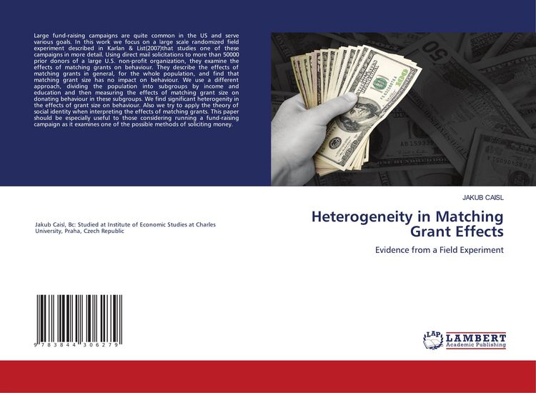 Produktbild: Heterogeneity in Matching Grant Effects