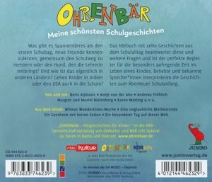 Ohrenbär. Meine schönsten Schulgeschichten, 1 Audio-CD