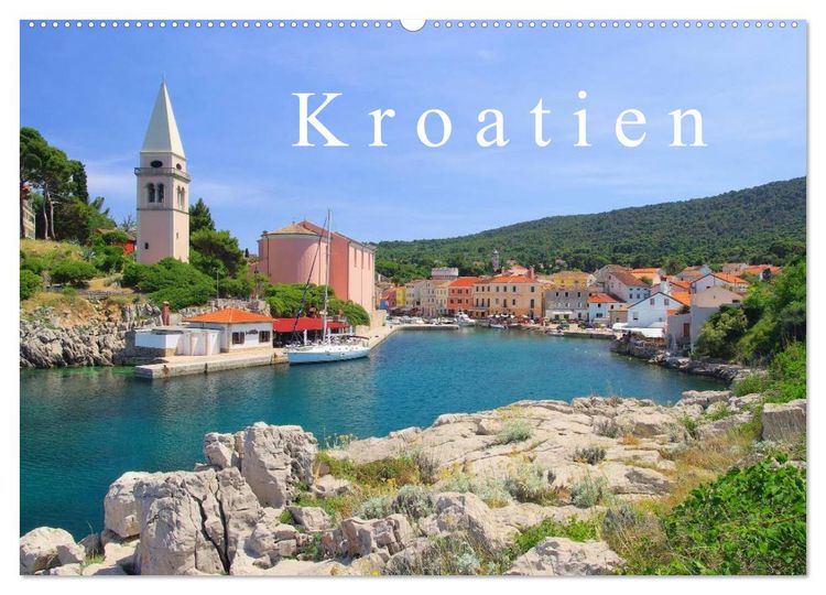 Produktbild: Kroatien (Wandkalender 2026 DIN A2 quer), CALVENDO Monatskalender