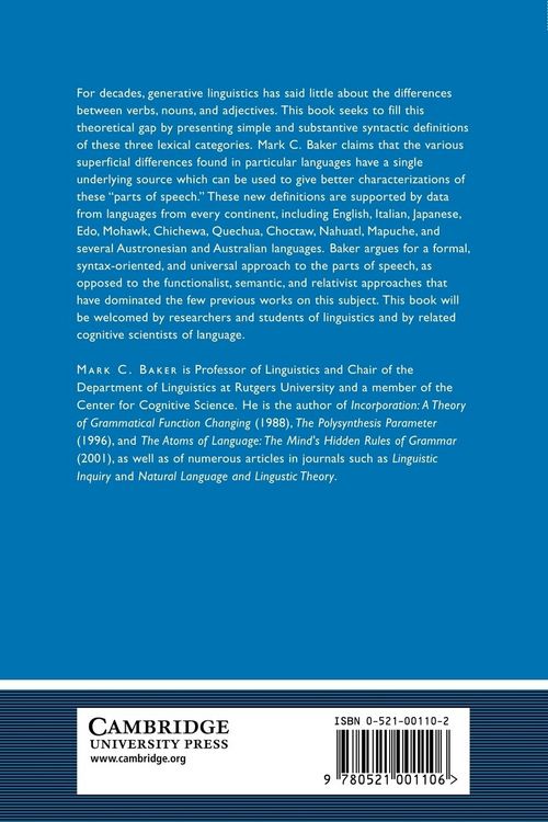 Produktbild: Lexical Categories